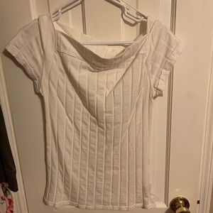 Free people white shirt